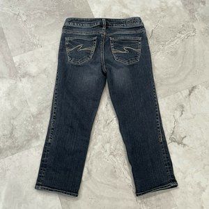 Silver Jeans Co. Aiko‎ Capri Crop Jeans Classic 26